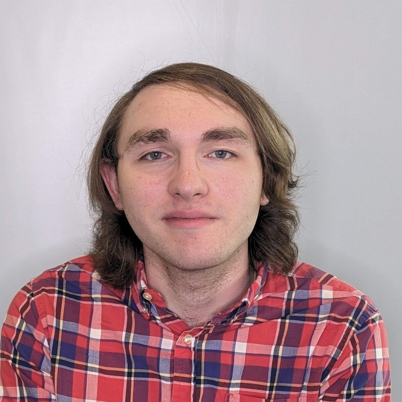 Photo of the website creator taken during a career fair